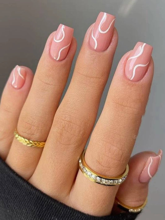 24 pièces de Press Nails