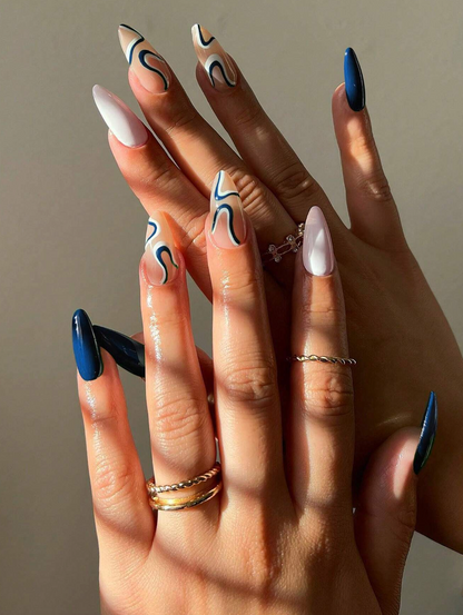 24 pièces de Press nails